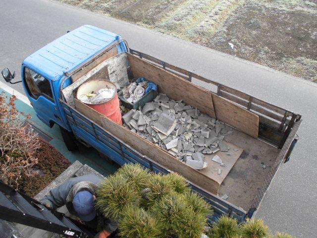 安曇野市穂高屋根葺き替え工事