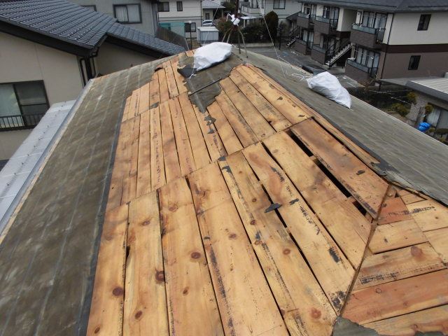 安曇野市穂高M邸瓦おろし