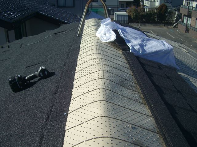 安曇野市穂高M邸屋根