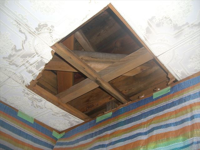 塩尻市T邸瓦積み直し