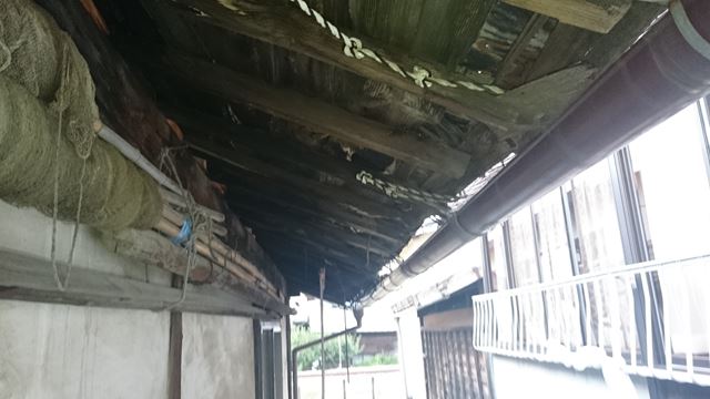 諏訪市小和田　屋根葺き替え