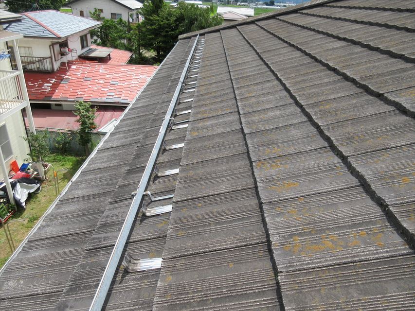 安曇野市堀金　屋根洗浄