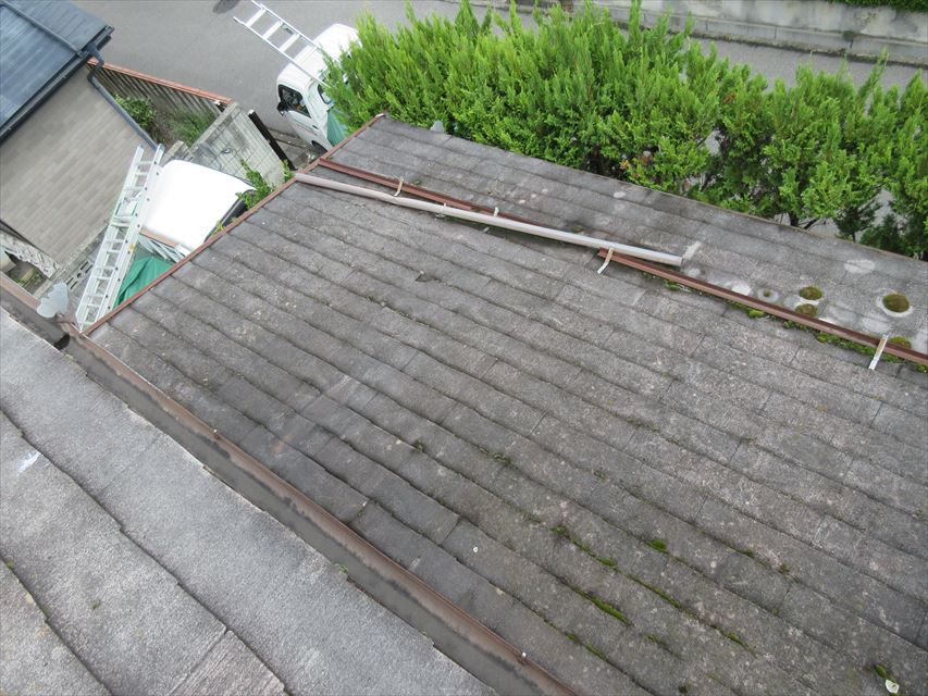スレート屋根下見