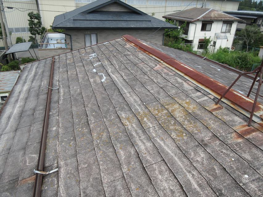 スレート屋根下見