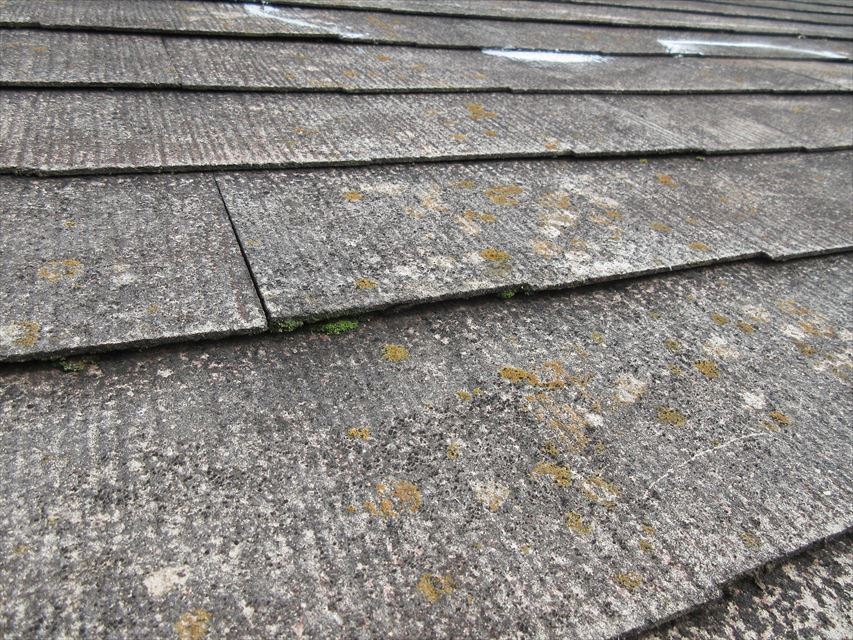 スレート屋根下見