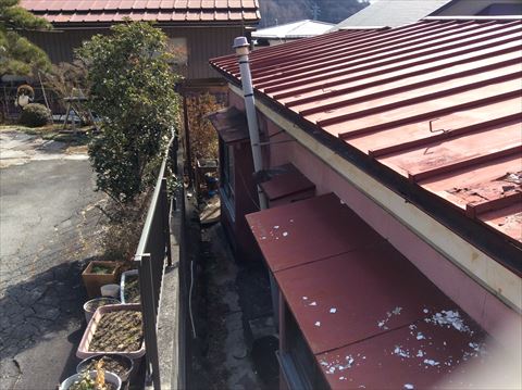 屋根葺き替え下見