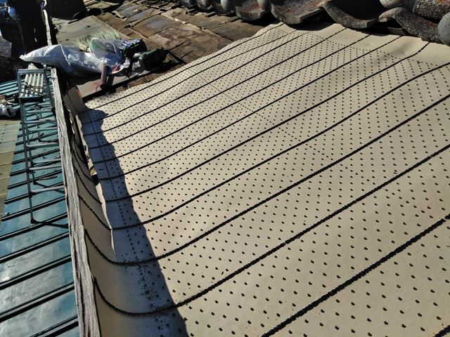 諏訪郡原村台風トタン