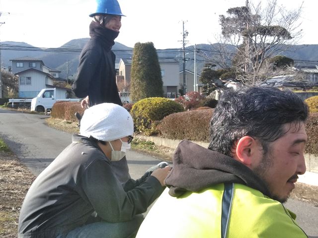 上伊那郡箕輪町I邸物置屋根葺き替え