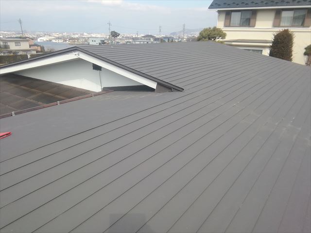 松本市寿屋根下見