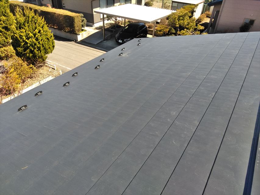 松本市波田K邸屋根葺き替え