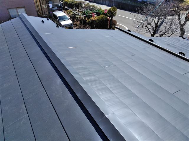 松本市波田K邸屋根葺き替え