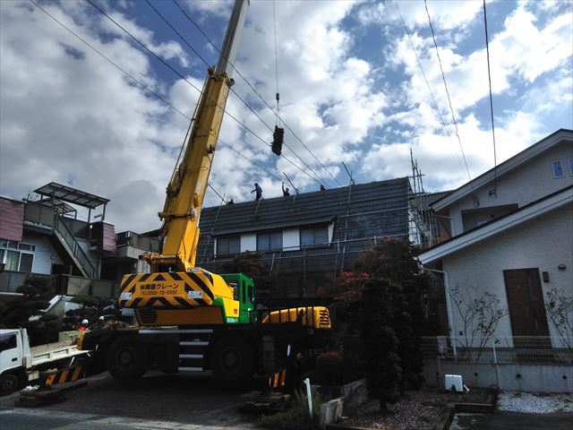 金属瓦葺き替え