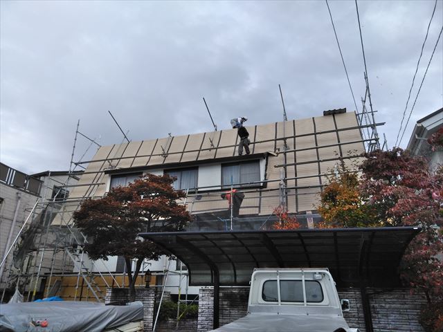 金属瓦葺き替え