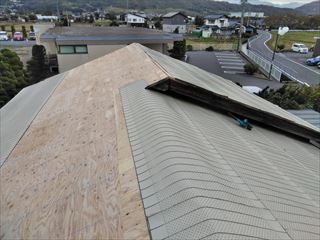 屋根施工