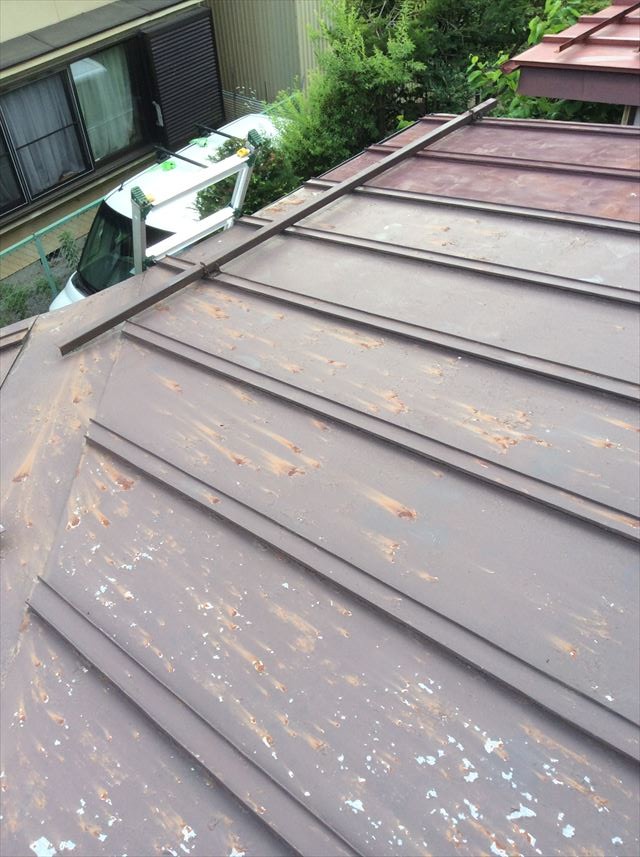 下諏訪S邸屋根工事