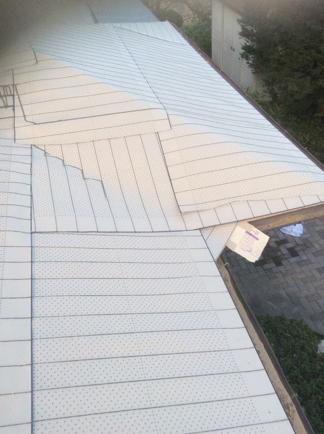 北安曇郡池田町S邸瓦おろし