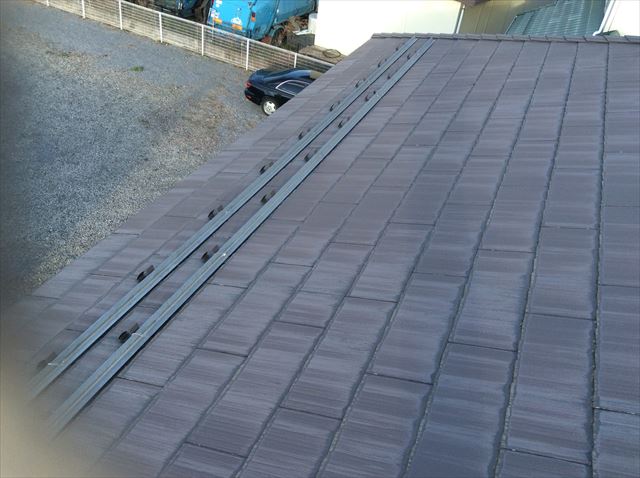 塩尻広丘屋根塗装