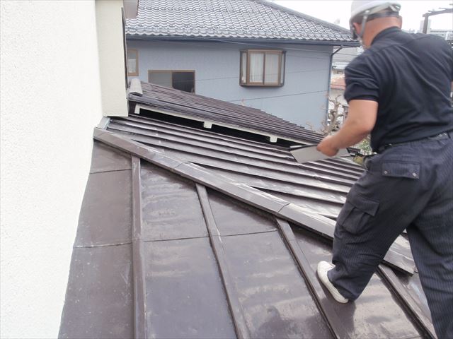 諏訪市大和雨漏り