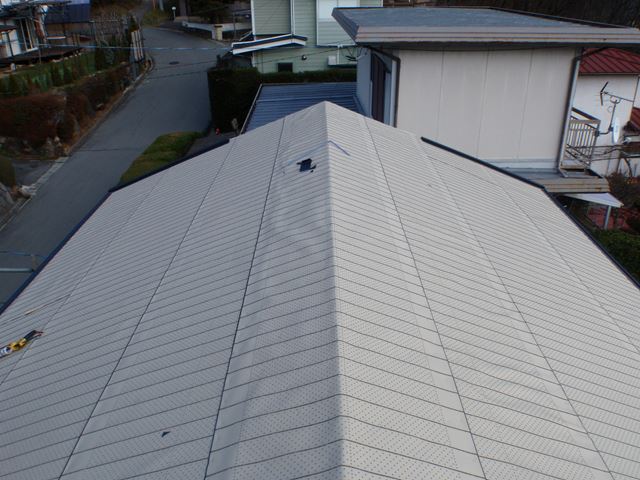 茅野市玉川Y邸瓦屋根葺き替え