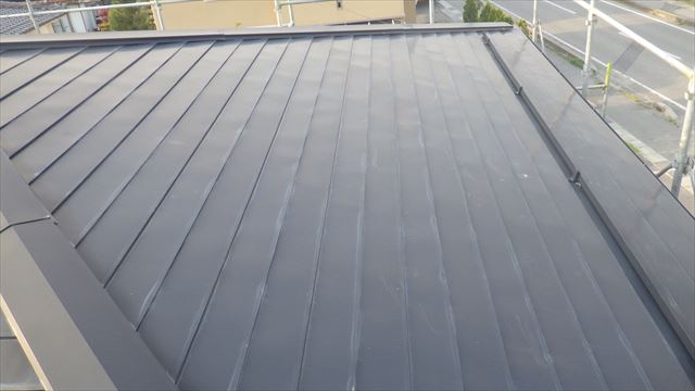屋根塗装　安曇野市　豊科