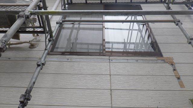 ベランダ　漏水　サイディング