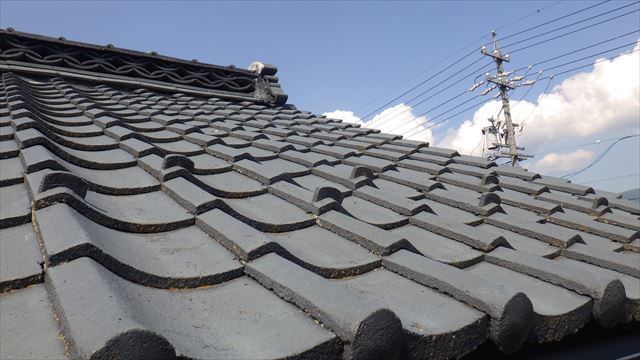 セメント瓦　塗装