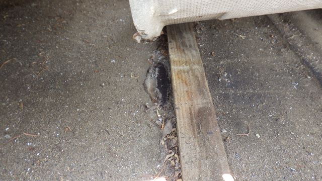 松本市中山屋根葺き替え瓦おろし