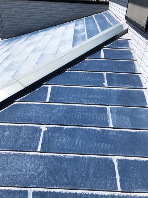 松本市波田F邸屋根塗装