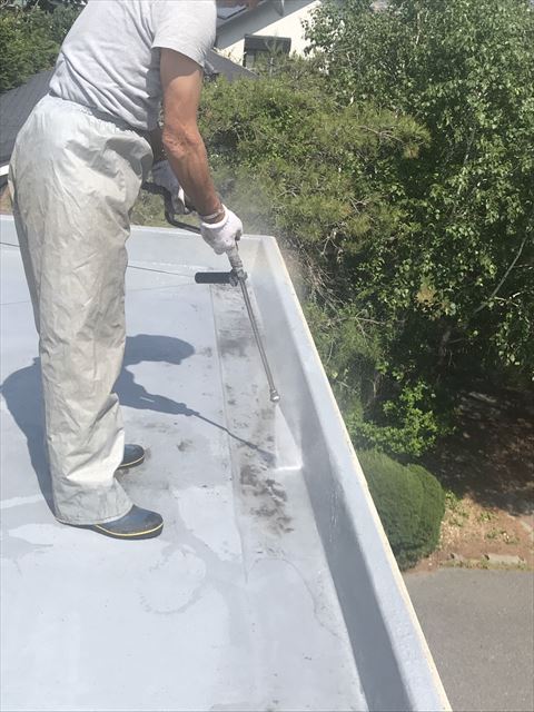 松本市中山M邸　貸家塗装