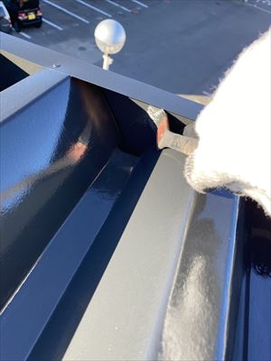 塩尻市折半屋根