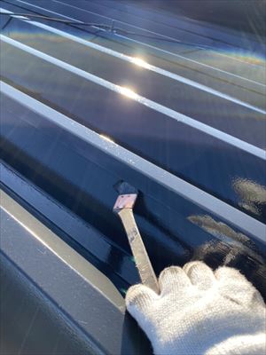 塩尻市折半屋根