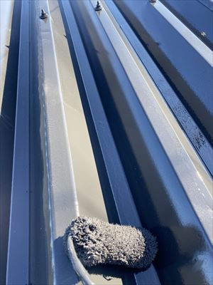 塩尻市折半屋根