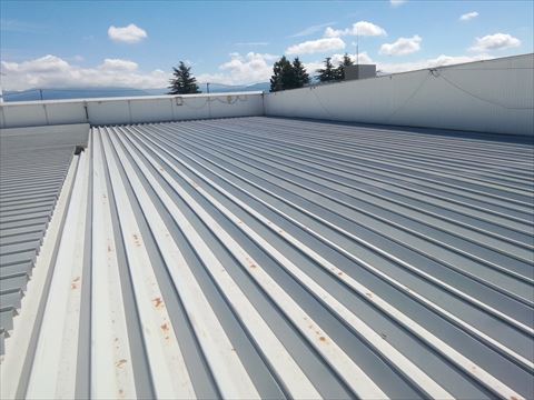 ショッピングセンター屋根塗装