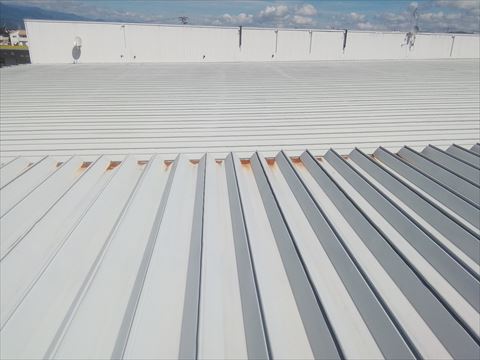 ショッピングセンター屋根塗装
