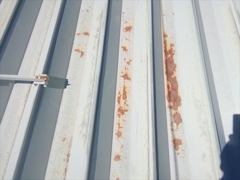 ショッピングセンター屋根塗装