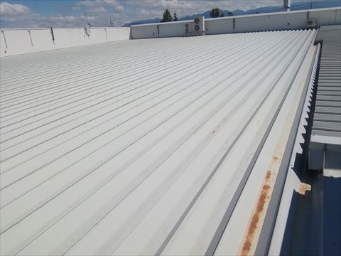ショッピングセンター屋根塗装