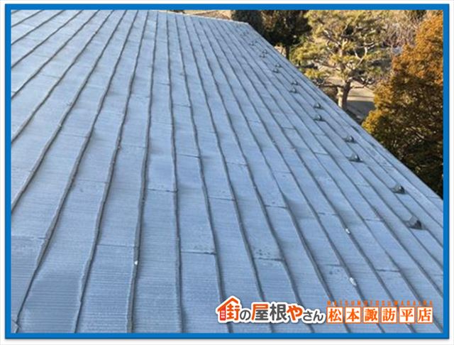 スレート屋根現地調査