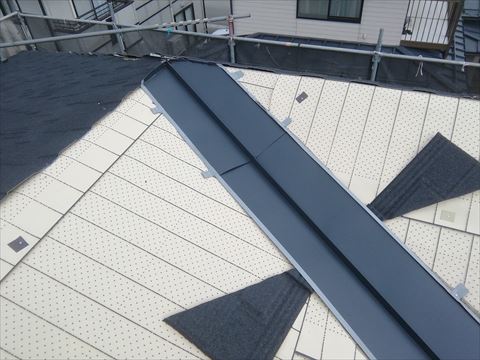 メリッサ葺き替え