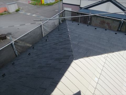 メリッサ葺き替え