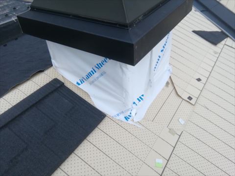 メリッサ葺き替え