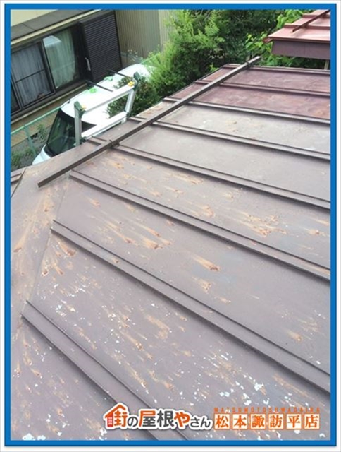 下諏訪町屋根塗装