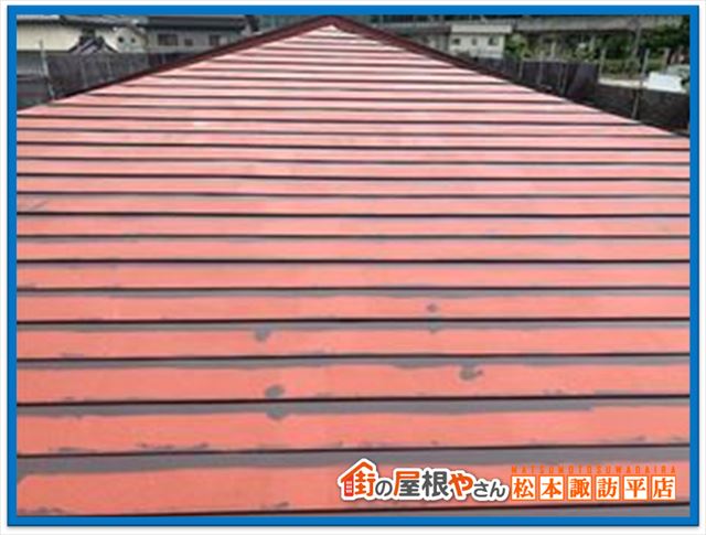 原村別荘屋根塗装