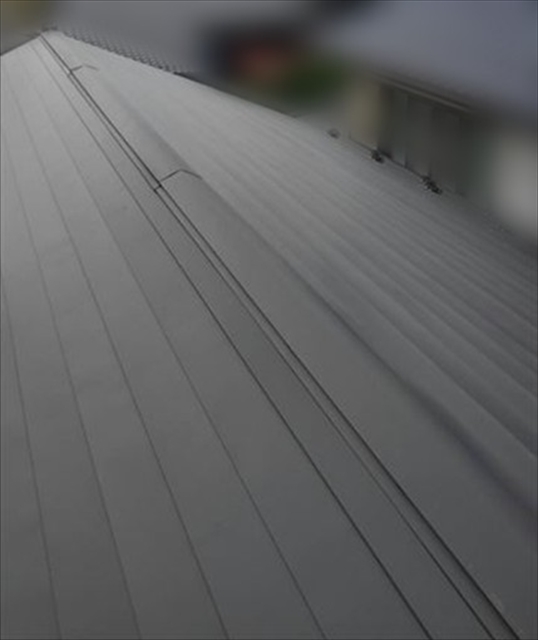 塩尻市セメント瓦からガルバリウム鋼板へ葺き替え工事8
