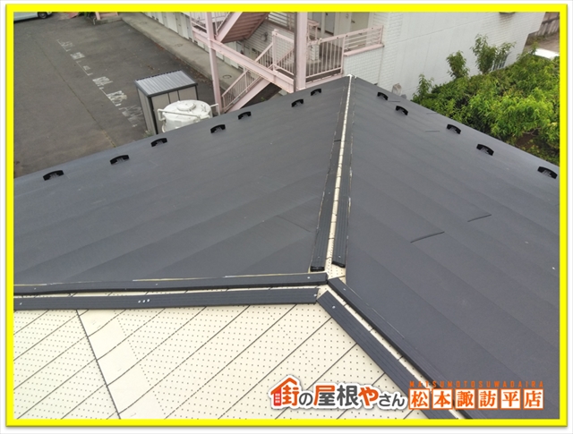 塩尻市屋根葺き替え
