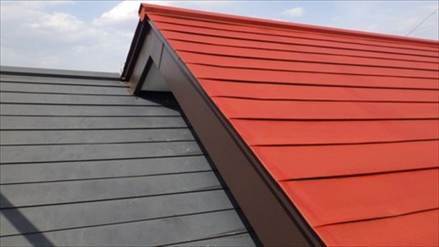 安曇野市ガルバリウム鋼板屋根塗装4