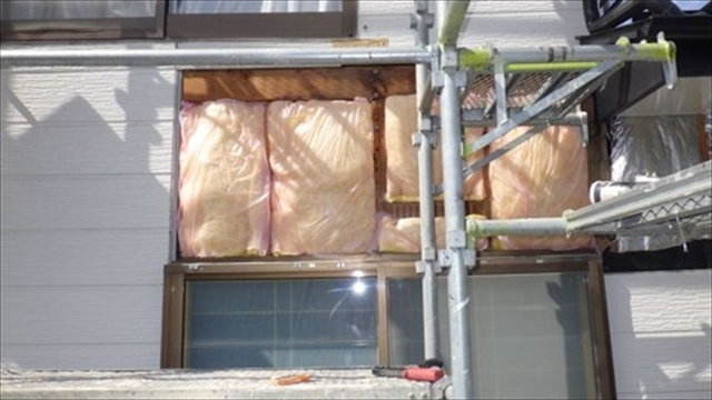 安曇野市外装全面改修工事1