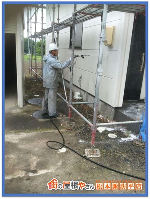 安曇野市屋根外壁塗装