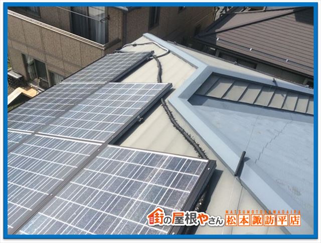 安曇野市屋根現地調査