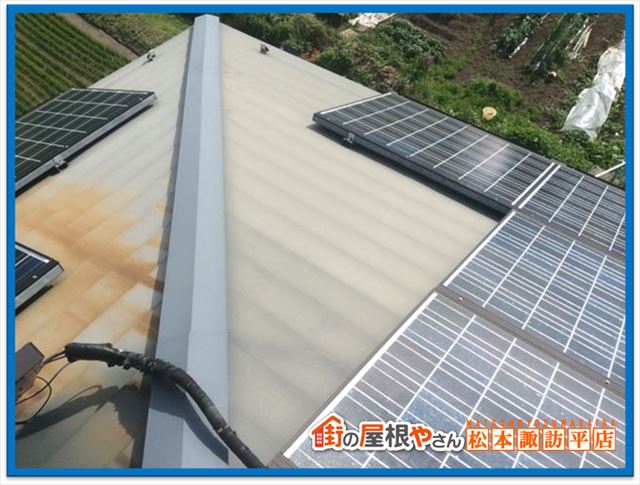 安曇野市屋根現地調査