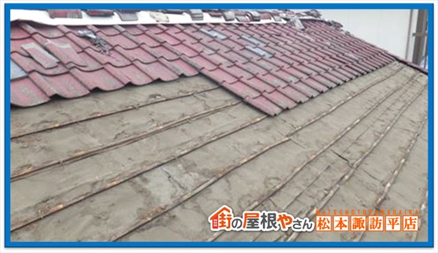 安曇野市瓦葺きなおし